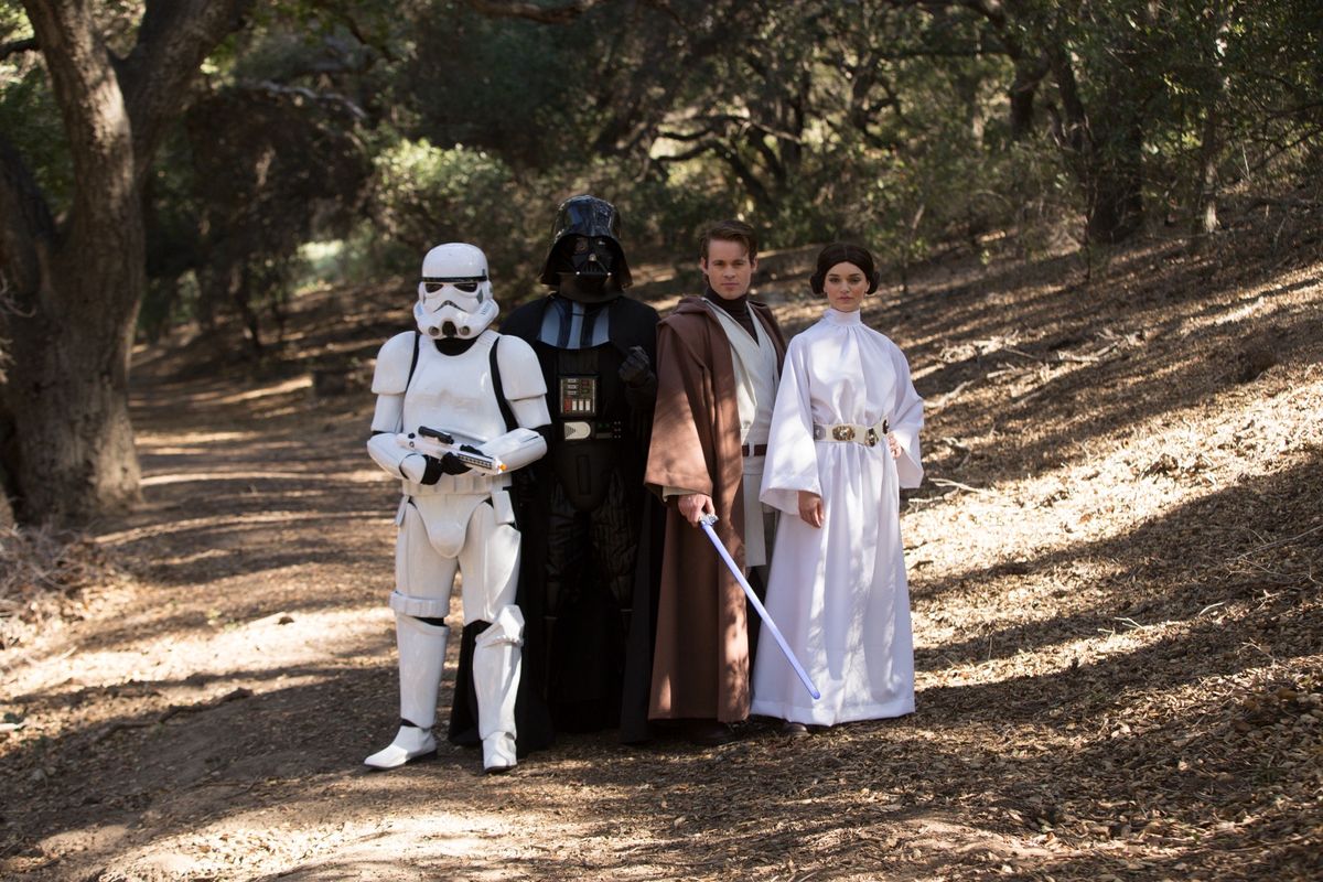 Star Wars party character Dallas