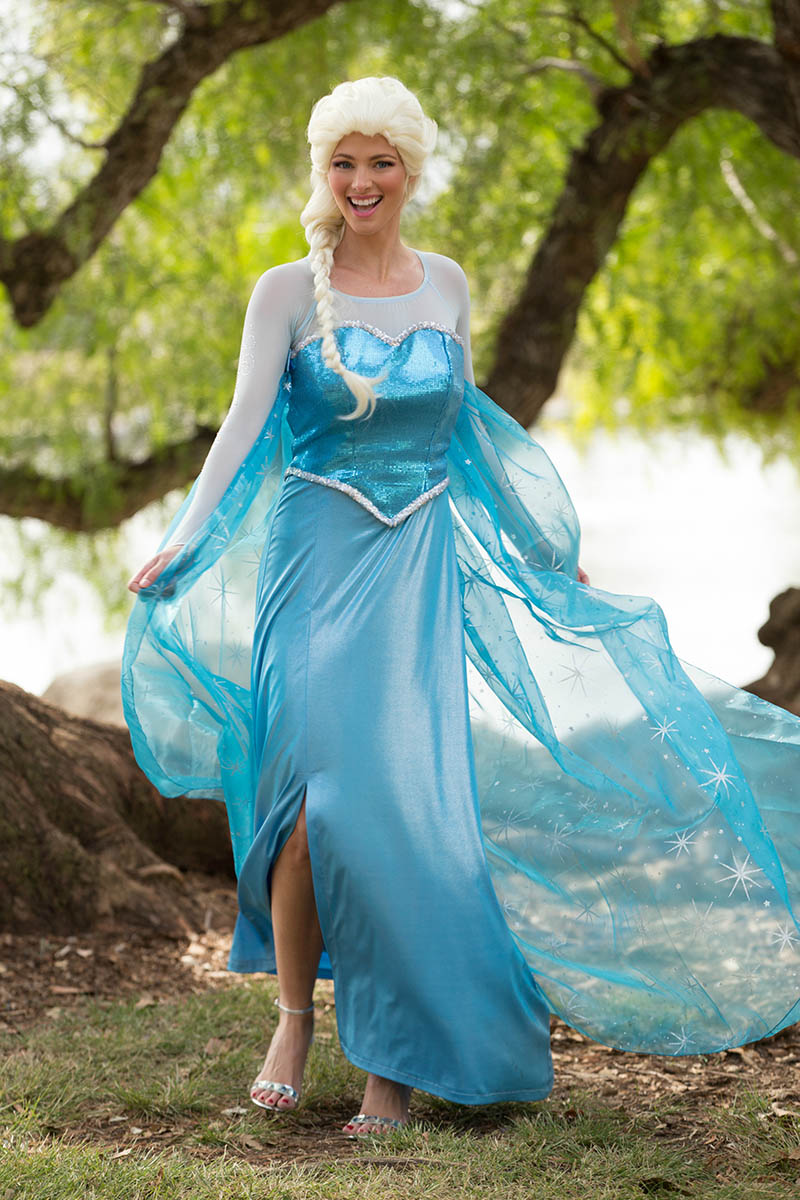 Princess elsa party character for kids in dallas
