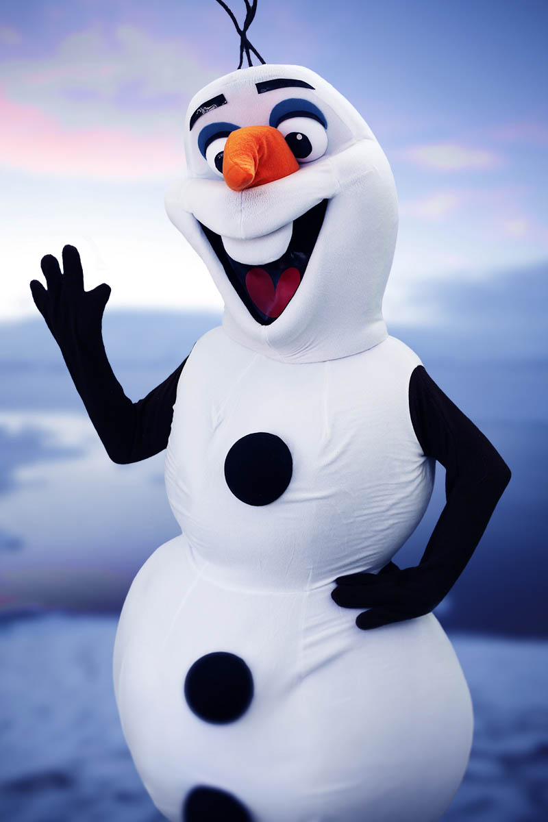 Olaf party character for kids in dallas