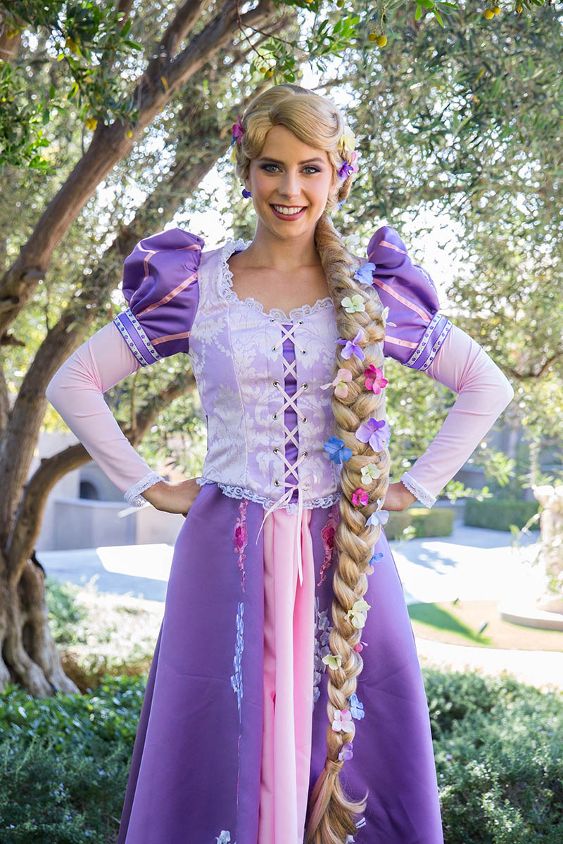 Best rapunzel party character for kids in dallas